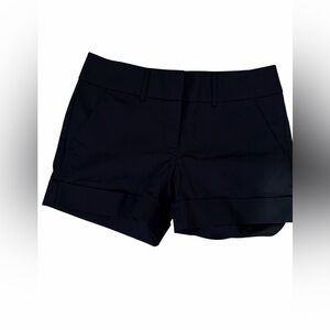 New York and Company Black Dress Shorts